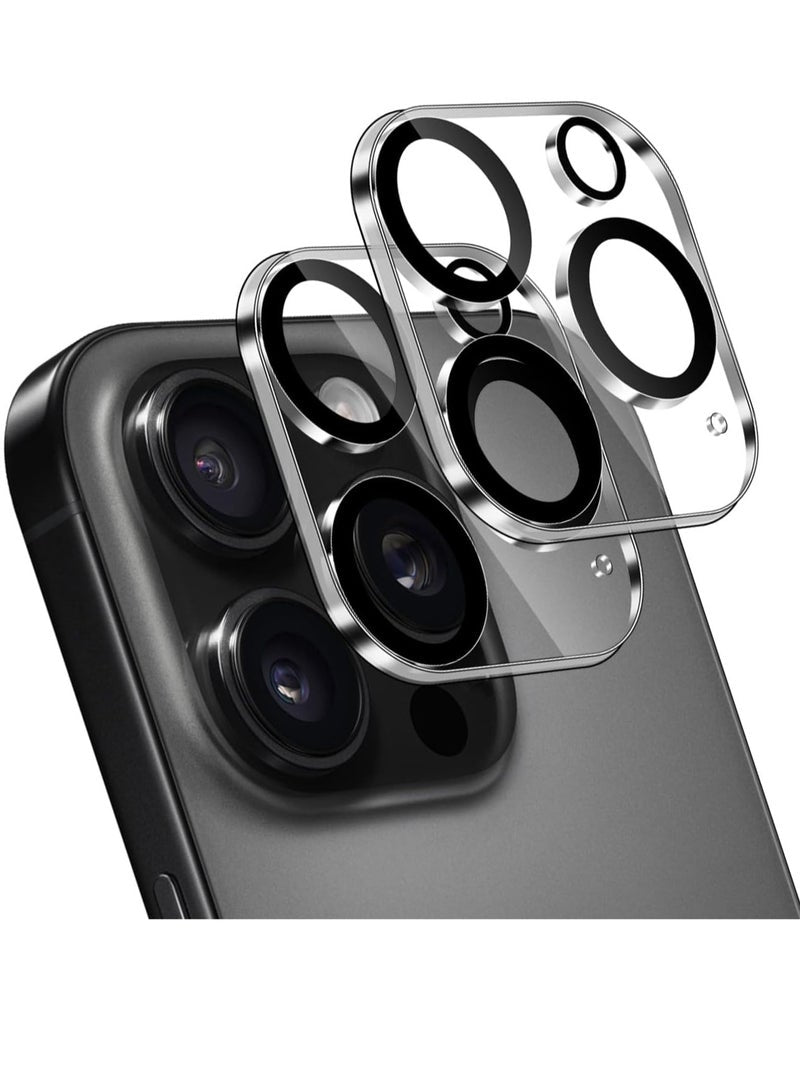 iPhone camera lens protector 2 pack tempered glass